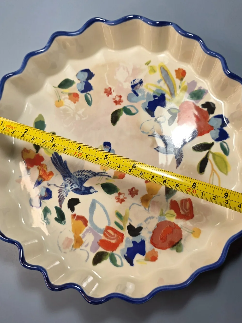 Anthropologie Luna Bakeware  Pie Dish (Hard to find piece)